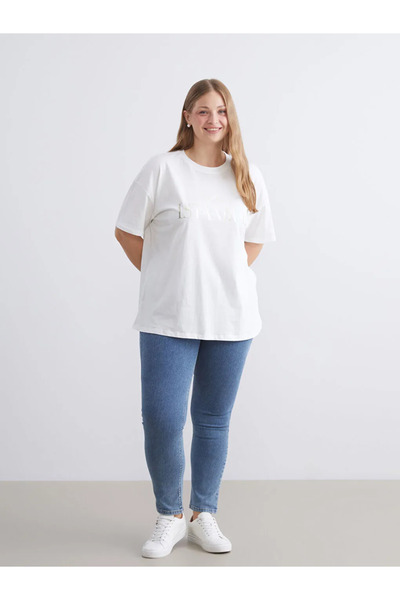 LC Waikiki Beli Lastikli Slim Fit Kadın Jean Pantolon