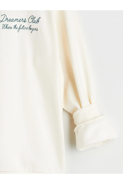 LC Waikiki Hanorac gros pentru damă, brodat cu guler în picioare