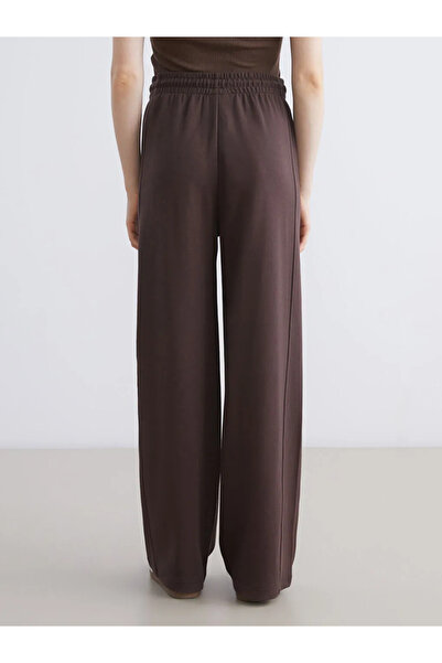 LC Waikiki Women's Wide Leg Sweatpants with Elastic Waist