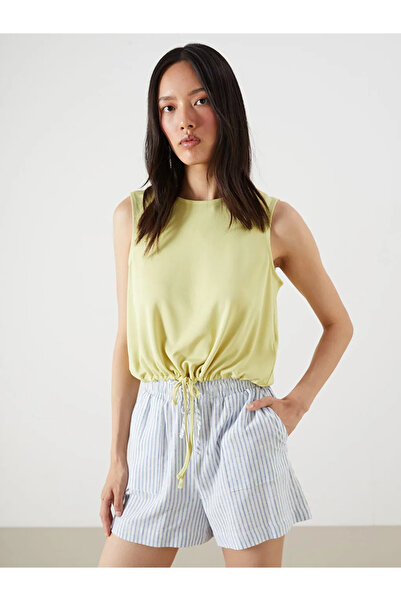 LC Waikiki Crew Neck Gathered Women's Undershirt