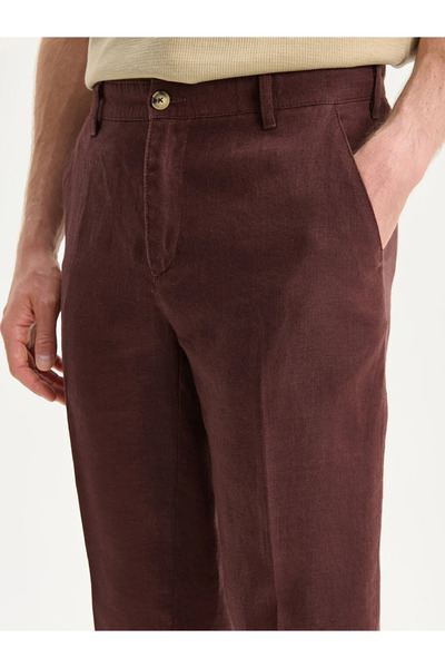 LC Waikiki Standard Fit Linen Men's Trousers
