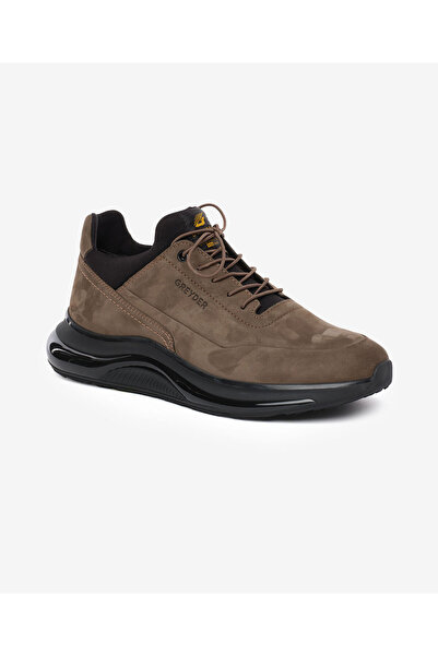 Greyder Men's Smoke Genuine Leather Shoes 5K1Sa16492L
