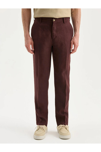 LC Waikiki Standard Fit Linen Men's Trousers