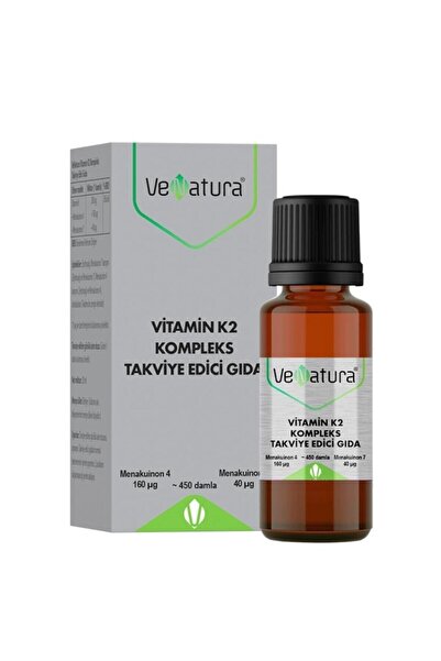 VeNatura Vitamin K2 Kompleks Damla 20 ml
