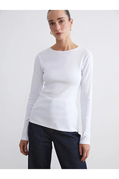 LC Waikiki Tricou pentru damă cu guler rotund