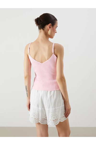 LC Waikiki V-Neck Strap Women's Knitwear Undershirt