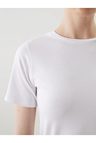 LC Waikiki Tricou pentru damă cu guler rotund