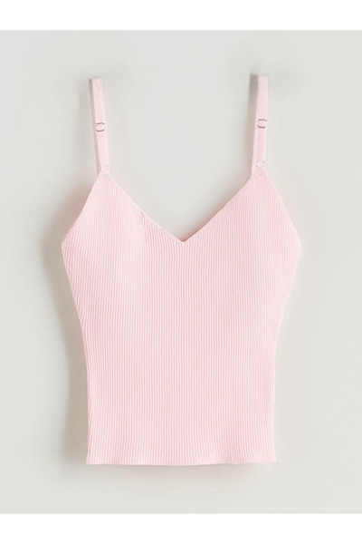 LC Waikiki V-Neck Strap Women's Knitwear Undershirt