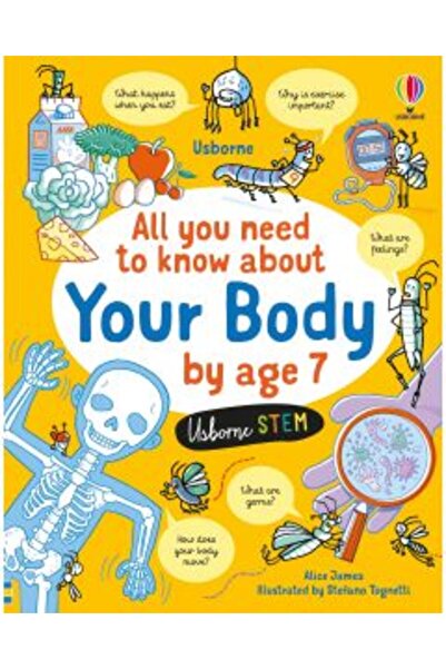 Usborne Tot ce trebuie să știi despre corpul tău până la vârsta de 7 ani