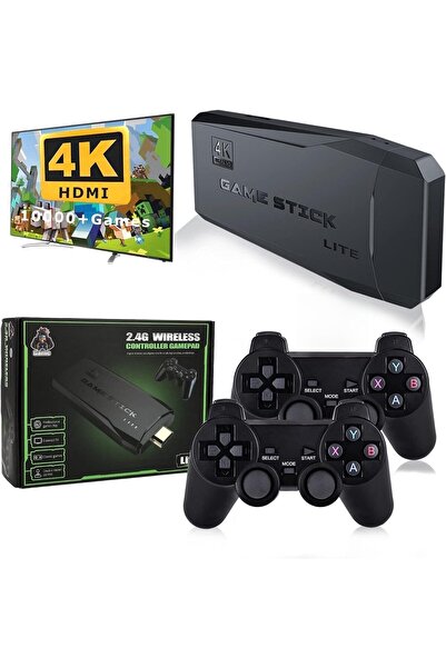 Generic وحدة تحكم ألعاب لاسلكية عالية الدقة بمنفذ HDMI - عصا ألعاب فيديو قابل...