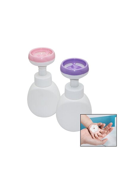 Go İthalat Flower-Shaped Foam-Generating Push-Pull Soap Dispenser (5273)