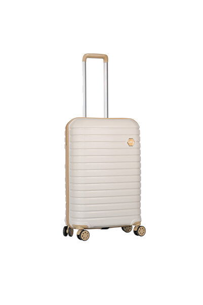 GROUND Vanille Gar 3’lü Valiz Seti Kemik Bronz - 10663