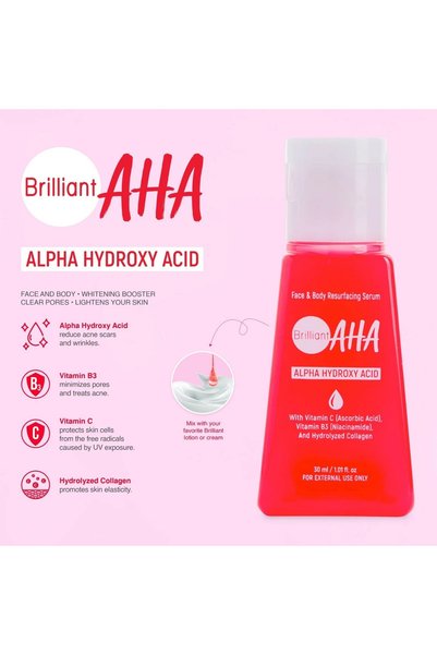 Brilliant Skin Essentials Brilliant Skin - AHA Alpha Hydroxy Acid Serum - 30mL