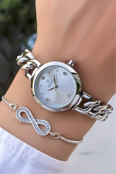 Homies Original Guaranteed Steel Chain Cord Waterproof Silver Color Women Wri...