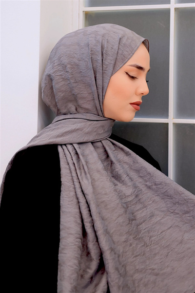 Silk Home Olinda Shawl - Smoked