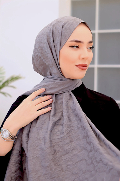 Silk Home Olinda Shawl - Smoked