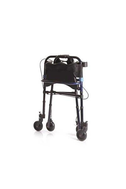 Moretti Spa Cadru de mers pliabil cu 4 roti si scaun – RP751