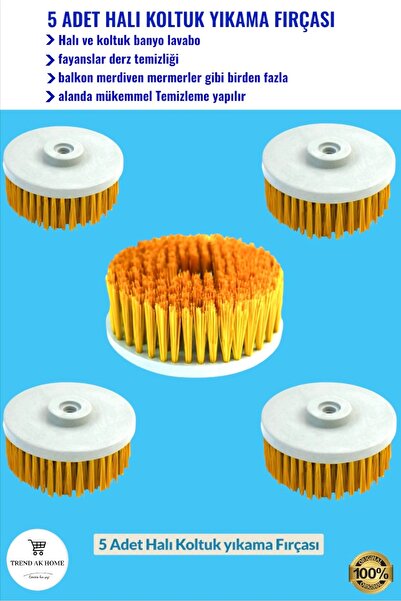 OSKAR FIRÇA HALI VE KOLTUK YIKAMA FIRÇASI ( 5 Adet )