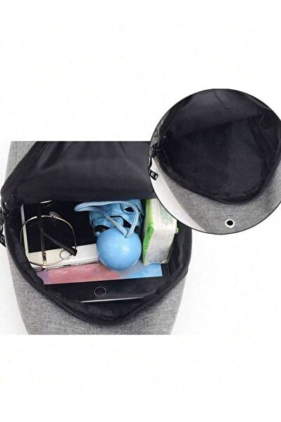 Fstyle Men's medium chest bag, new youth chest/waist bag, stylish small backpack,