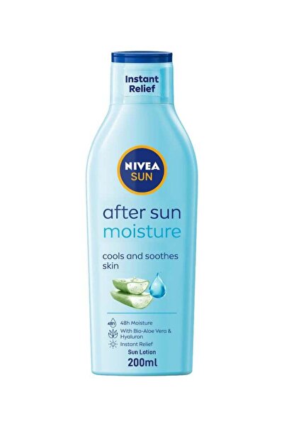 NIVEA After Sun Moisturizing Lotion, Aloe Vera 200ml