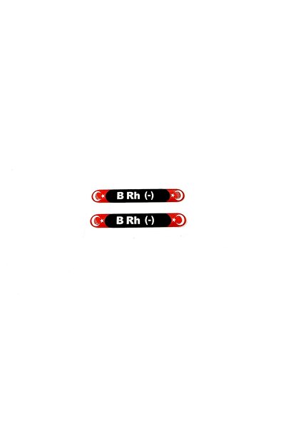 BsElektronik Damla Sticker Blood Type Set of 2