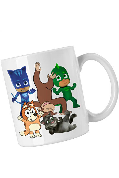 OEM Cana Curiosul George Eroi Pijama Bingo Tom