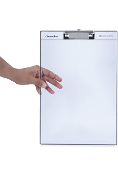 Ay Cabron ™ Clipboard With Transparent Protective Cover