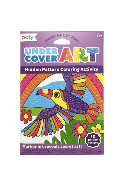 Ooly مجموعة إكسسوارات ألوان الغابة المطيرة الممتعة