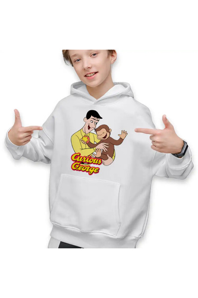 OEM Hanorac Copii Baieti Curiosul George Teodor Zoo