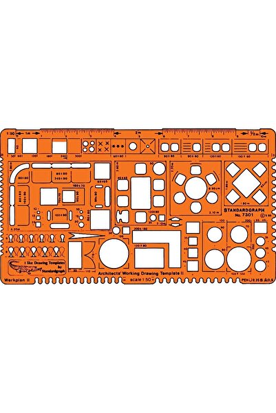 Standardgraph Drawing Template for Precise Technical Work