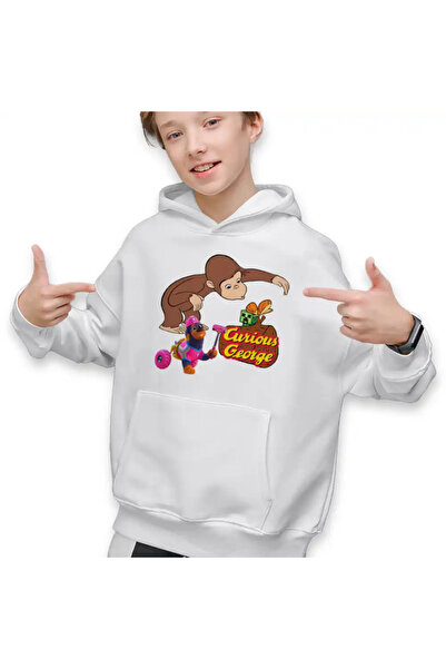 OEM Hanorac Copii Baieti Curious George Creeper Gradina Zoologica