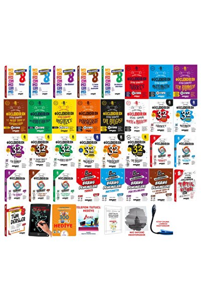 Ankara Yayıncılık 2025-2026 Müfredat 8 Sınıf Tüm Dersler Konu-Çıkmış -Güçlend...