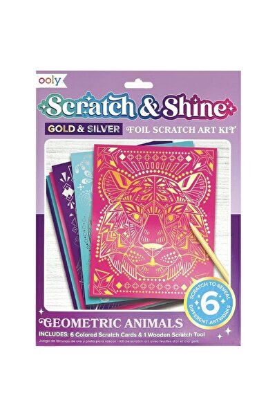 Ooly Geometric Animals Scribbler