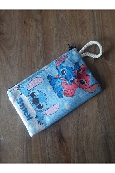 OWLBAG COMPANY حقيبة OWL BAG مع حامل أقلام مزخرف بتصميم ستيتش وليلو - محفظة