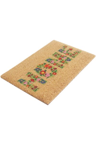 ORCHID HOME PRINTED COIR DOORMAT 40X60 CM