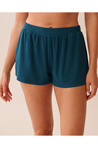 La Vie en Rose Ribbed Modal Shorts