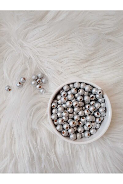 Bevella Macrame Cord Mărgele din lemn roz de 10 mm 50 gr (125 140 bucăți) 3 m...