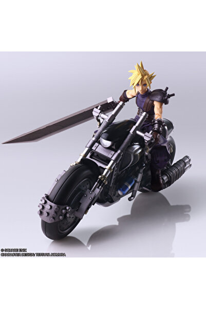 Square Enix FINAL FANTASY VII BRING ARTS Action Figure - CLOUD STRIFE & HARDY-DAYTONA
