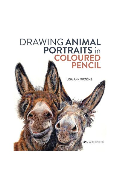 Search Press رسم صور الحيوانات بقلم الرصاص الملون