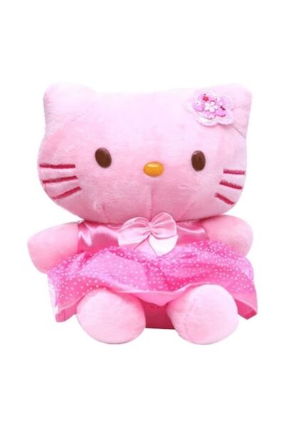 OEM Plush Toy, Hello Kitty, Light Pink, 18 cm