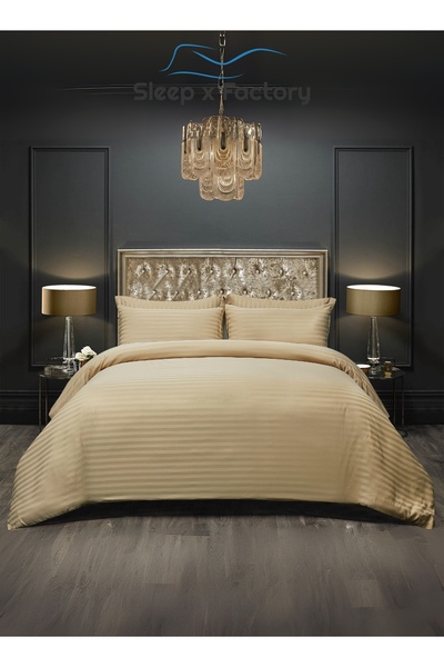 Sleep x Factory Rest Dose Hotel Comforter Set – 7 Pieces – Soft Touch – Duvet 260x240 cm – Fitted Sheet 200x200 cm