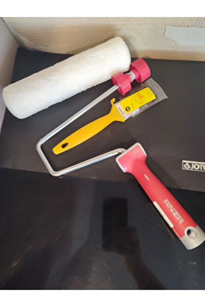 Jotun Anza ekonomik boya seti(23 cm rulo, sap, 35 mm kestirme fırçası)