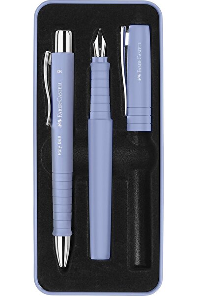 Faber Poly Ball Gift Pen Set (Ballpoint Pen + Fountain Pen)