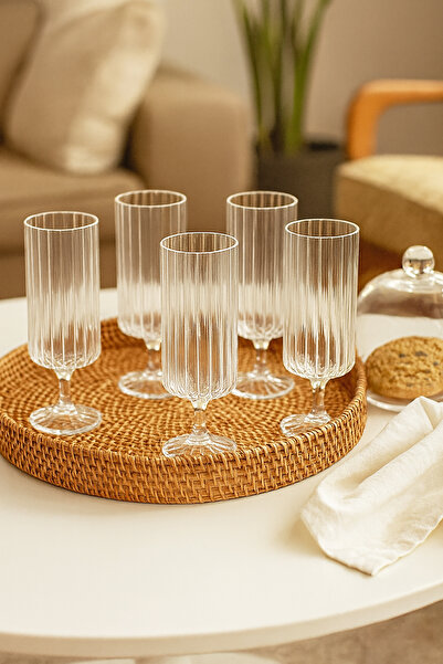 Home Serelva 6-Pack Coffee Side Glass Cup 120 ml