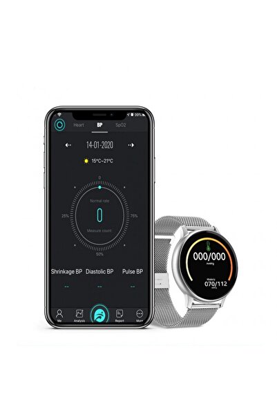 İSP Ceas SmartWatch LikeSmart DoFIT PRO, 1.3" FULL Touch Display, Oximetru SpO2, EKG, Notificari, Monito