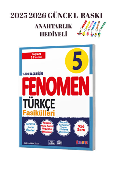 Fenomen Yayıncılık FENOMEN YAYINCILIK 5.SINIF TÜRKÇE FASİKÜL SETİ 2025 2026