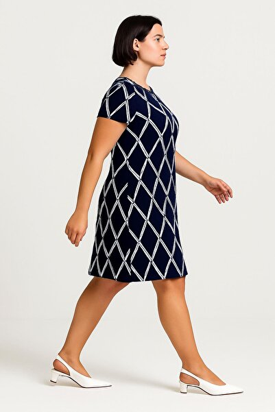 COTENCONCEPT Φόρεμα από χτενισμένο βαμβακερό ύφασμα με άνετη εφαρμογή