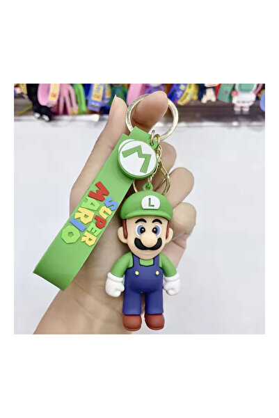 Poro Online Keychain with Mario figure