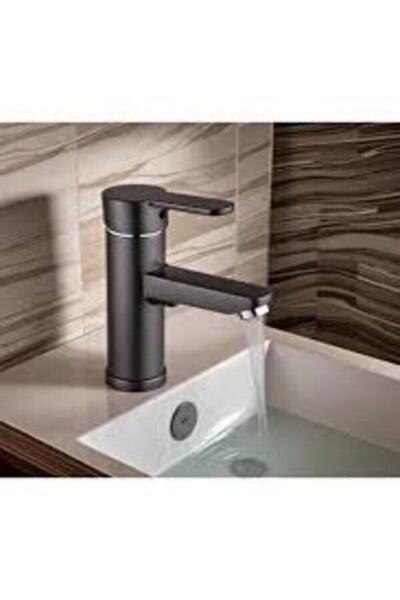 antrasit füme lavabo bataryası