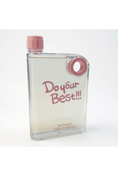 Lider MAGNESİA Matara 380 ml Mona A5 Matt Transparent Flask Perottle